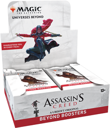 Beyond Booster BOX Assassin's Creed karty MtG gra 24 boosterów Magic 2024