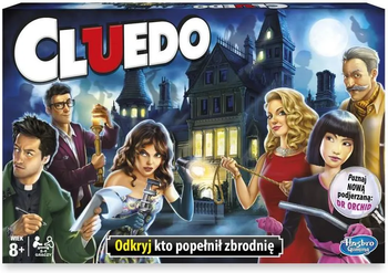 CLUEDO kultowa gra planszowa detektyw kludo cludo HASBRO POLSKA Nowa edycja