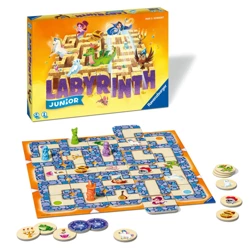 LABIRYNT JUNIOR gra planszowa Labyrinth tajemnice labiryntu DLA DZIECI 4+