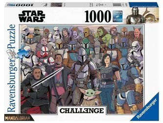 PUZZLE 1000 Yoda STAR WARS Mandalorian Challenge
